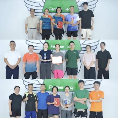 Topchance Group badminton competition team awards Topchance Group badminton competition team awards